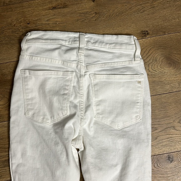 Madewell white jeans size 23 - Picture 4 of 5